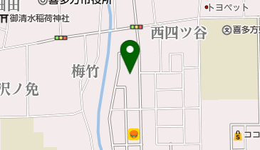 宮脇書店喜多方店の地図画像