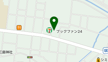 ブックファン24郡山うねめ通り店の地図画像