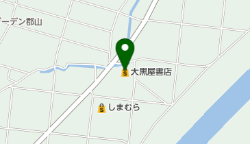 大黒屋書店の地図画像