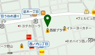 ヴィレッジヴァンガードブーフ郡山店の地図画像
