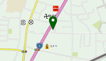 ブックオフ福島瀬上店の地図画像