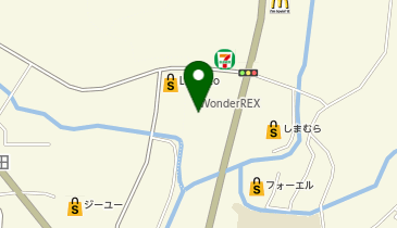 WonderREXいわき鹿島店の地図画像