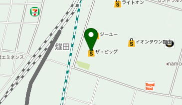 ザ・ビッグ郡山店の地図画像
