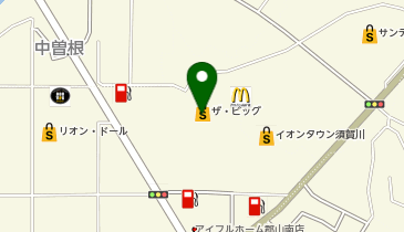ザ・ビッグ須賀川店の地図画像