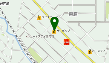 ザ・ビッグ喜久田店の地図画像