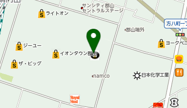 ダイソーイオンタウン郡山店の地図画像