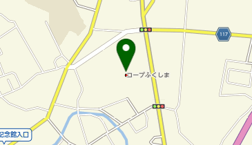 ダイソーコープマートあだたら店の地図画像