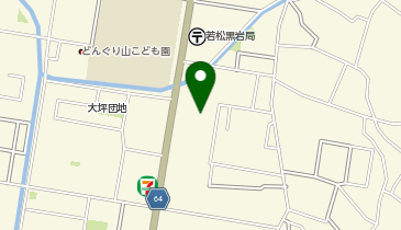 ダイソー会津若松門田店の地図画像