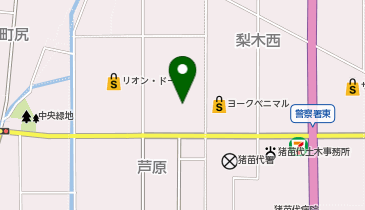 ダイソー猪苗代店の地図画像
