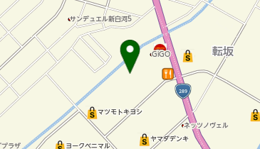 ダイソーメガステージ白河店の地図画像