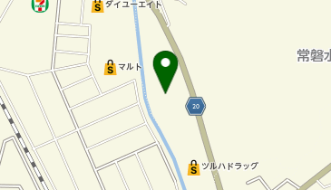 ダイソーいわき湯本店の地図画像