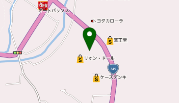 ダイソーリオンドール船引店の地図画像