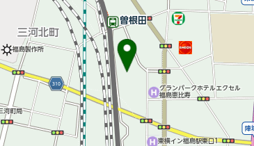 ダイソーダイユーエイトMAX福島店の地図画像