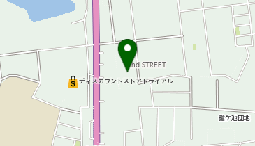 ダイソーオリエントパーク郡山あさか店の地図画像