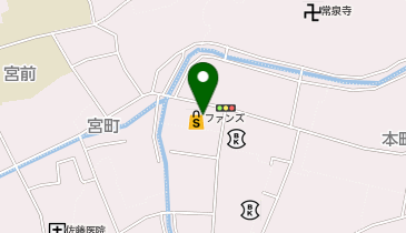 ダイソーファンズ川俣店の地図画像