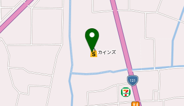 ダイソーカインズ喜多方店の地図画像