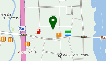 ダイソー南福島店の地図画像