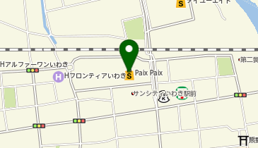 ダイソーいわき平ペッペ店の地図画像