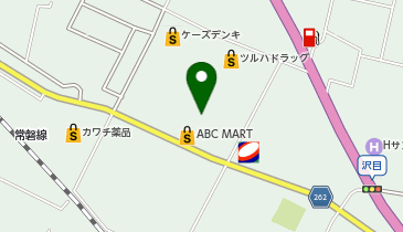 ダイソー南相馬原町店の地図画像