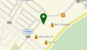 シュー・プラザラパークいわき店の地図画像