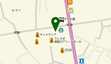 auショップフレスポ須賀川の地図画像