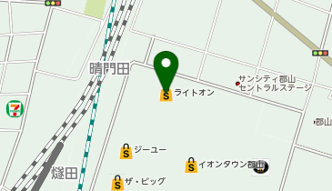 au Styleイオンタウン郡山の地図画像