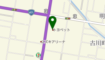 福島トヨペットあいづ門田店の地図画像