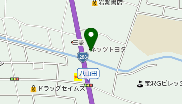 ネッツトヨタ福島富久山店の地図画像