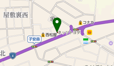 ネッツトヨタ郡山白河店の地図画像