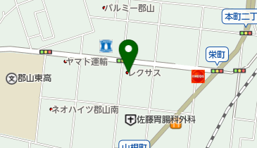 レクサス郡山の地図画像