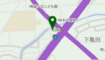 福島日産郡山富田店の地図画像