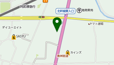 福島日産福島鎌田店の地図画像