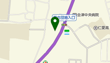 福島日産会津一箕町店の地図画像