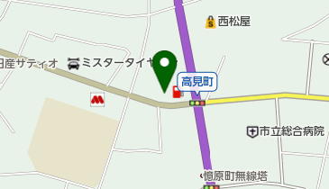 日産プリンス福島原町店の地図画像