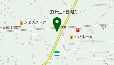 ホンダウィング福島郡山店の地図画像