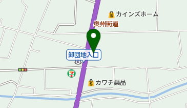Honda Cars福島鎌田店の地図画像