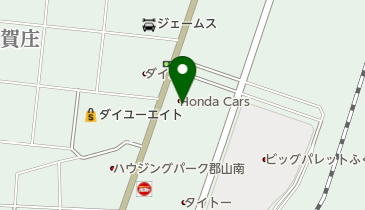 Honda Cars福島安積店の地図画像