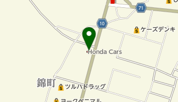Honda Cars福島南勿来店の地図画像