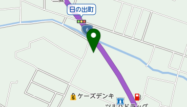 Honda Cars福島県央北原店の地図画像