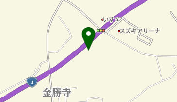 Honda Cars福島白河金勝寺店の地図画像