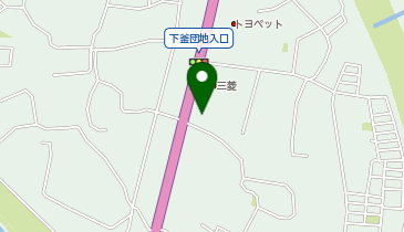 東日本三菱自動車販売福島店の地図画像