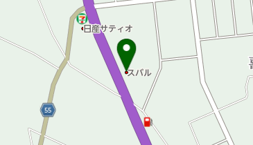 スバル東北郡山西店の地図画像