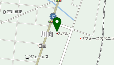 スバル東北郡山店の地図画像