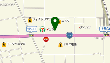 スバル東北会津店の地図画像