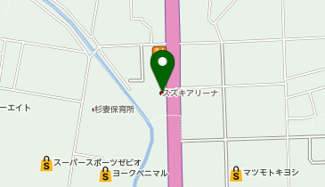 スズキ自販福島スズキアリーナ福島南の地図画像