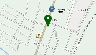 ガリバーミニクル安積店の地図画像