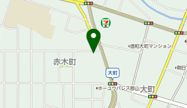 ガリバーLIBERALA郡山の地図画像