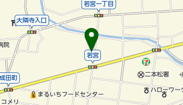 あだたらサイクルの地図画像