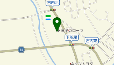 トヨタカローラいわき湯本店の地図画像