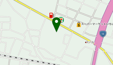 福島トヨタ自動車福島笹木野店の地図画像